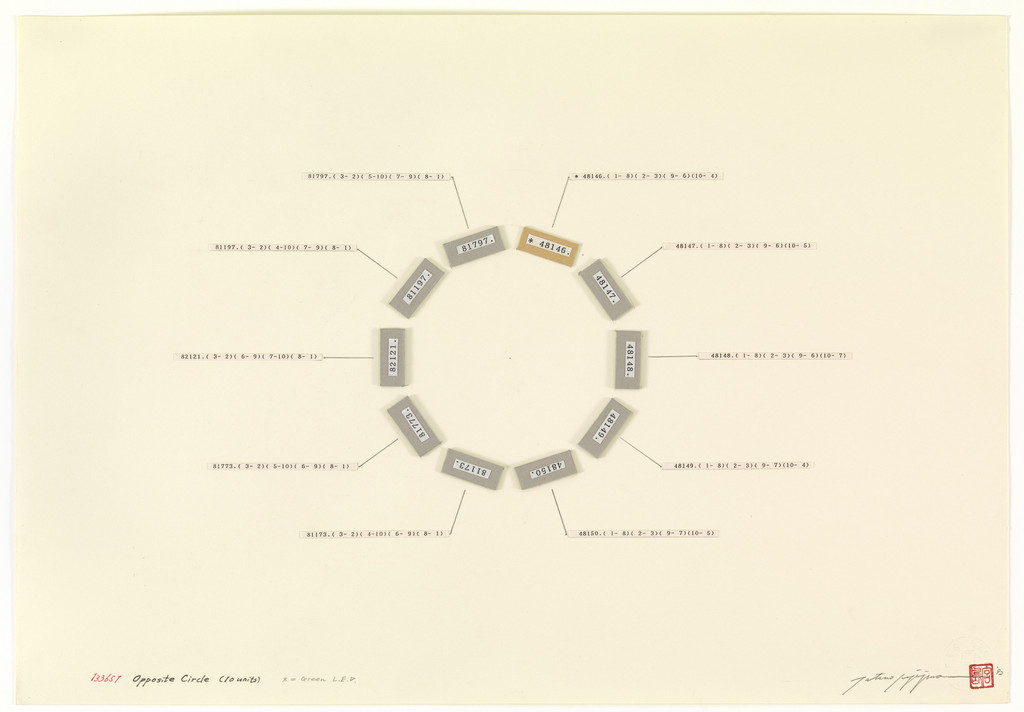 Drawing for Opposite Circle