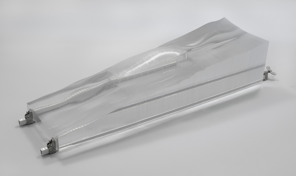 Big Belt House, White Sulfur Spring, Montana, Scale model 1:100