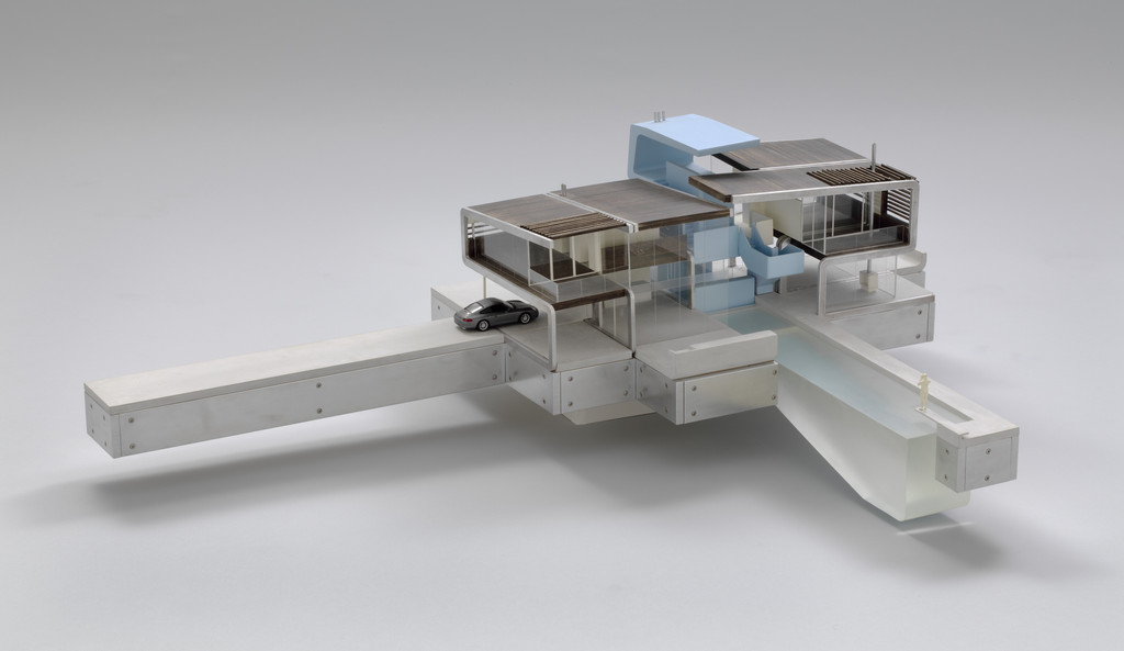 Poolhouse, Sagaponack, New York, Scale model 1:100