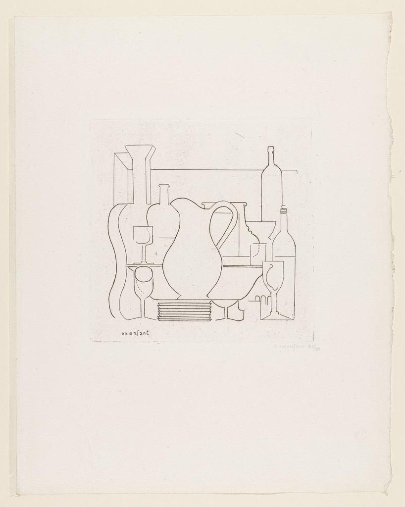 Arrangement (Fugue) (plate, folio 37) from 23 Gravures