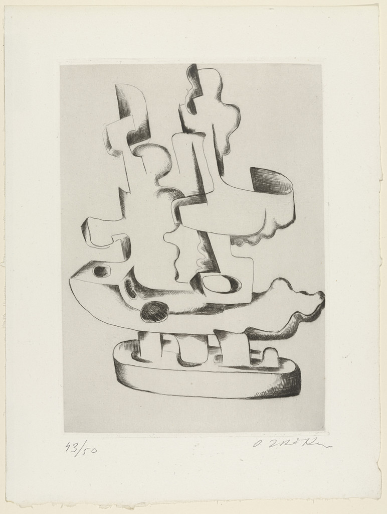 Plate (folio 49) from 23 Gravures