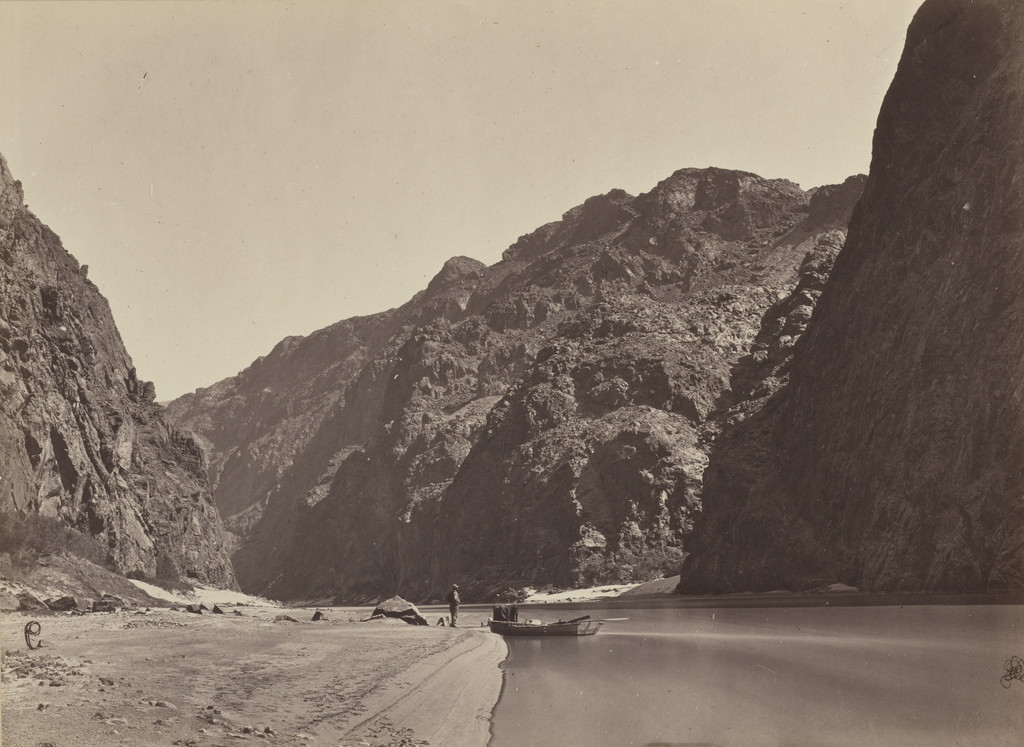 Black Canyon, Colorado River, Looking Above from Mirror Bar