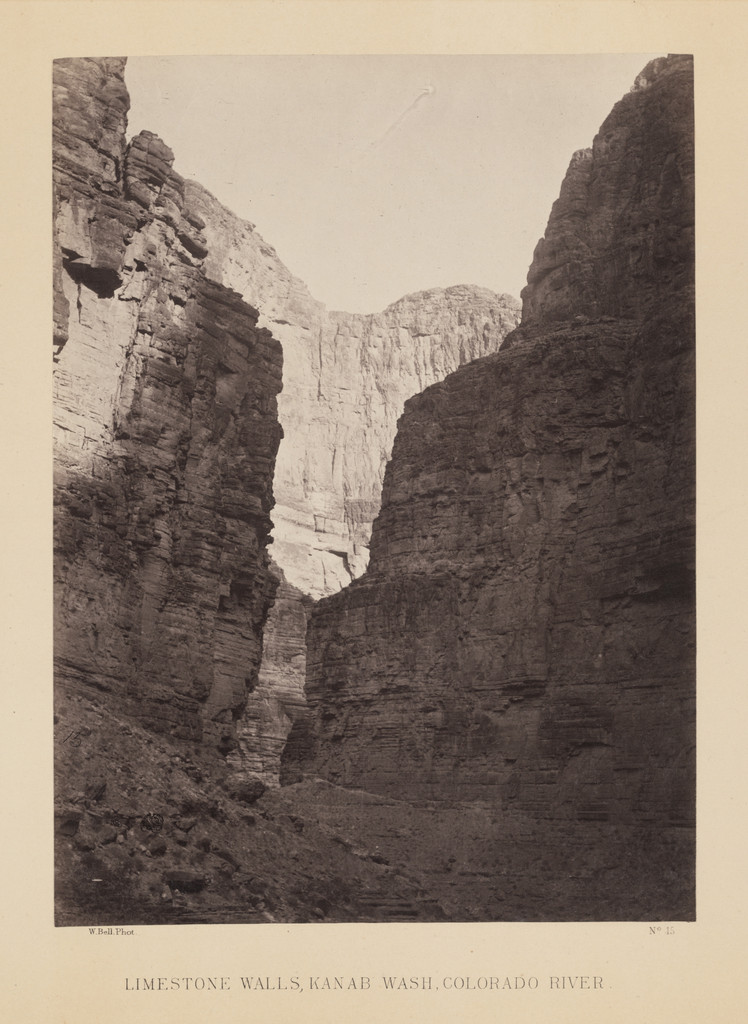 Limestone Walls, Kanab Wash, Colorado River