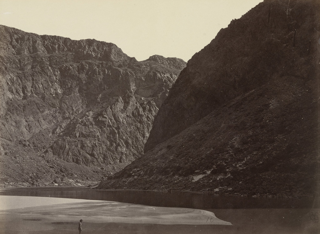 Entrance to Black Canyon, Colorado River, from Above