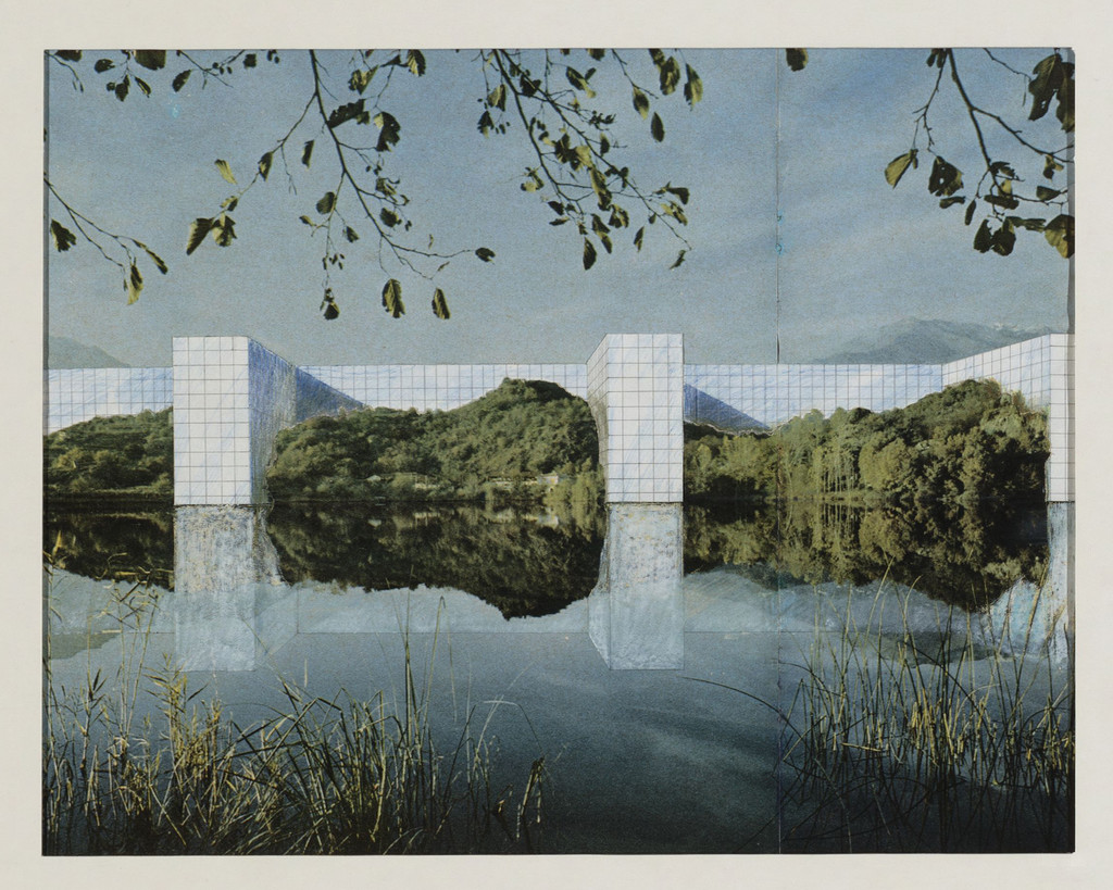 The Continuous Monument: On the River, project (Perspective)