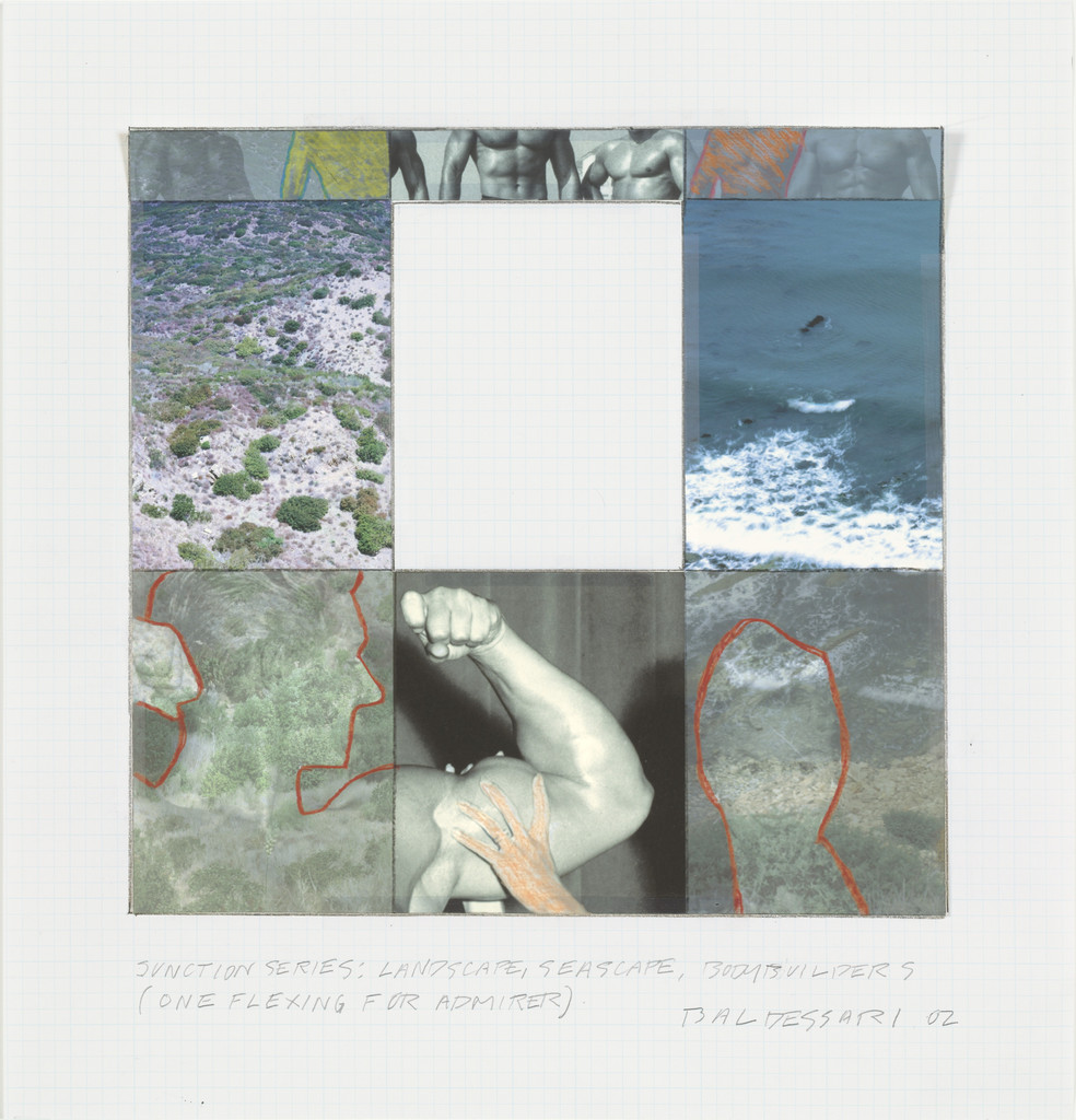 Junction Series: Landscape, Seascape, Bodybuilders (One Flexing for Admirer)