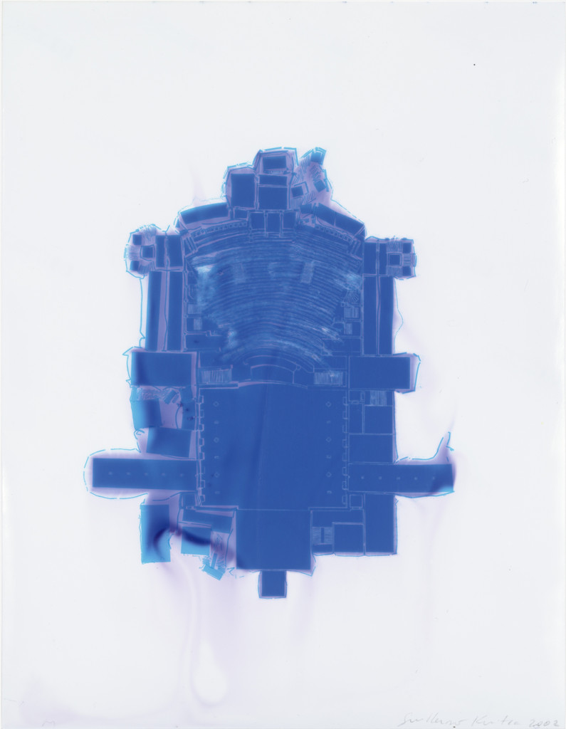 Blue Bayreuth Festspielhaus