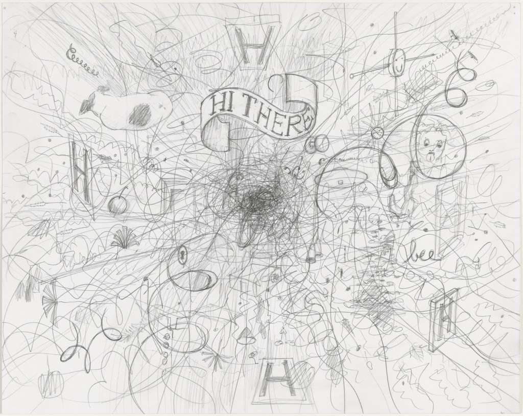 A Month of Drawings in the Cursive Style (no. 9)