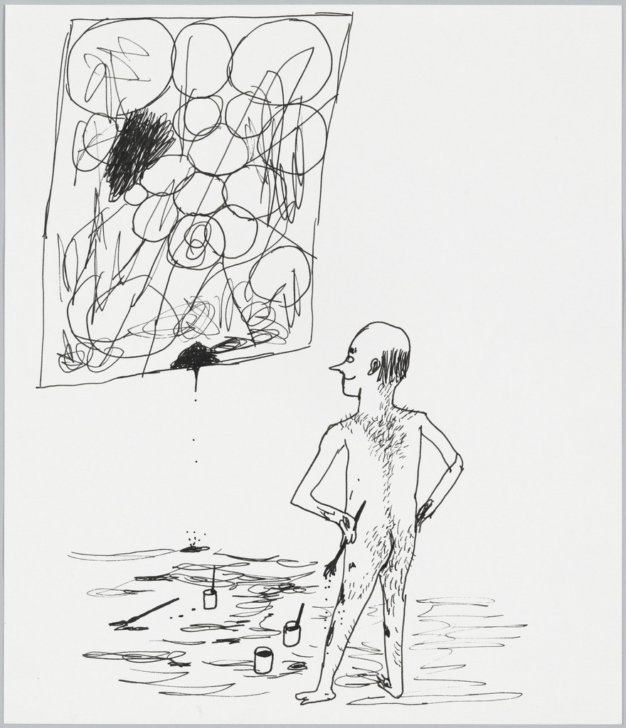 Untitled (The Naked Expressionist)