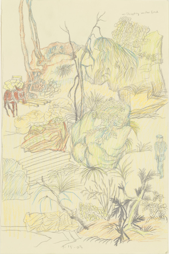 Untitled (study for Empty City)
